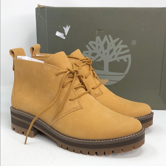 Timberland Women’s Courmayeur Valley Chukka Wheat Nubuck Boots - Size 10 - Picture 2 of 15